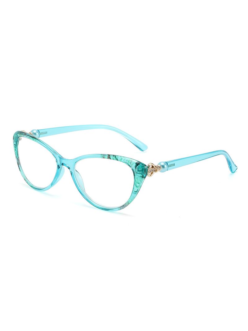 Hot Selling All Match Fashion Cat Eye High End Female Makeup Free Slim Anti Blue Light Glasses Ladies Reading Glasses_voghion.com