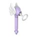 Aise Angel Wand Cardcaptor Sakura Magic Wand Vibratore femminile Succhiare Lingua retrattile Leccare Vibratore Vibratore_voghion.com