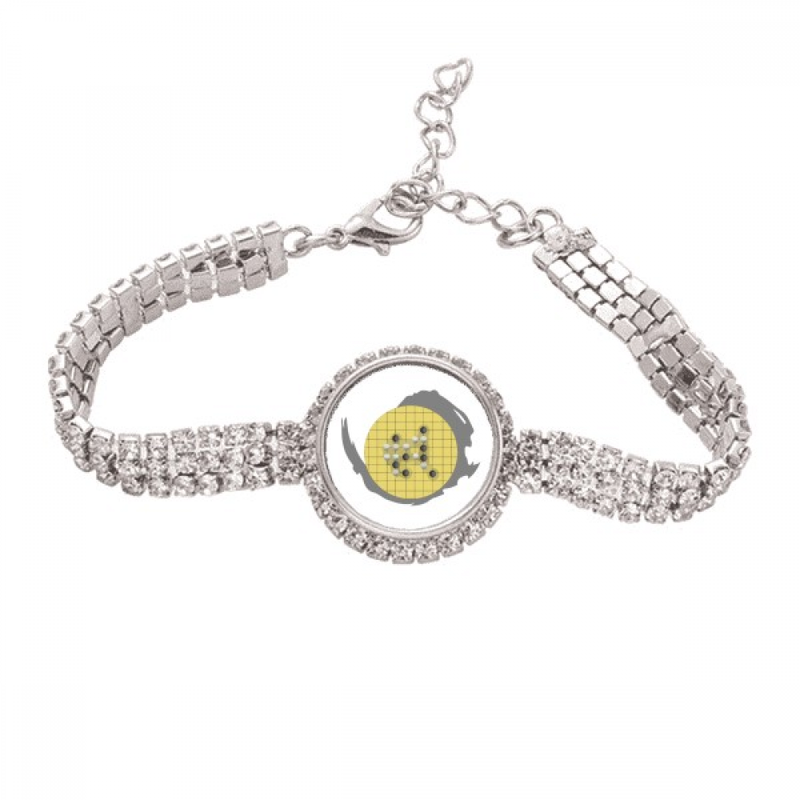 Sestava Go Chess Delights Game Tennis Chain Ankle Track Bracelet Diamond Jewelry_voghion.com