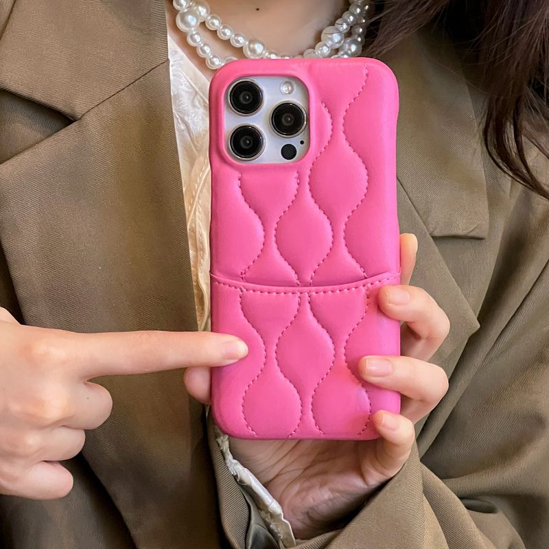 Handyhülle Leder Daunenjacke passend für iphone15Promax Apple 14 Kartenhalter Handyhülle 13 Kartenversion 12_voghion.com