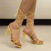 Pointy Open Toe Cross Strap High Heels New Skinny Heel Sexy Fairy Plus Size Women's Sandals_voghion.com