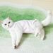 Postpartum Spring Summer Surgery Anti-Lick Weaning Four-Legged Home 23 Stripes Cat Neutering Clothes_voghion.com