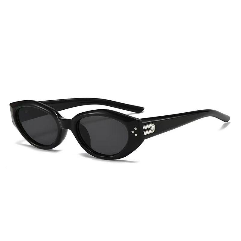 Sunglasses Women's 2025 New Photo Ins Cat Eye Sunglasses Advanced Sense UV Protection Men_voghion.com