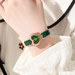 Individualized heart-shape design, suitable for middle and high school students girls exam special cute preppy small fresh pointer quartz watch_voghion.com