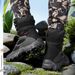 Botas tácticas grandes y transpirables para senderismo al aire libre, resistentes al desgaste, ideales para entrenamiento, combate y para uso en el desierto. Botas altas para hombre._voghion.com