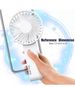 Hand Held Fan,Powerful Strong Desk Fan With USB Rechargeable Battery_voghion.com