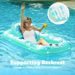 Adult Inflatable Tanning Pool Lounge Chair Large Sunbathing Bathtub Inflatable Waterbed Pool Rest Float_voghion.com