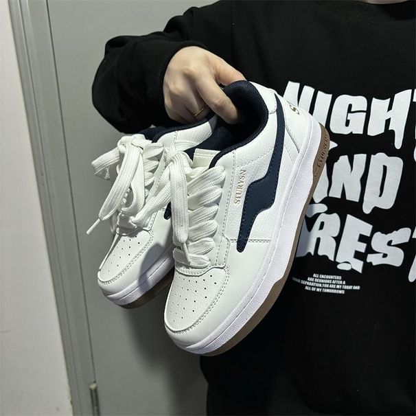 Scarpe da ginnastica versatili casual da studente in stile coreano, primavera 2025, per donne, moda da strada, stile di vita_voghion.com