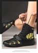 Boxen Sanda High Barrel Kampf Taekwondo Kampfsport Training Wrestling Schuhe_voghion.com