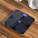 SMart Digital Scale, LCD Display, BMI Muscle Water Health Analysis Mobile App Connection - Battery Powered Home Scale_voghion.com