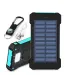 20000 MAh Top Solar Waterproof Emergency Charger External Battery With SOS Flashlight Power Bank For Xiaomi Samsung_voghion.com