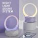 New Night Light USB Charging Home Smart Creative Colorful Subwoofer Bluetooth Speaker_voghion.com
