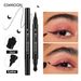 Cosmetic Pattern Embellished Stamp Long-lasting Natural Waterproof Quick-drying Non-smudging Dual-tip Eyeliner Pen_voghion.com