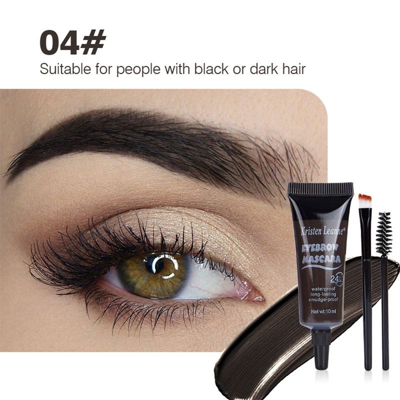 oog Natuurlijk vloeibaar crèmepak waterdicht, sneldrogend, snel kleurend, eenvoudige kleurstof, gel, oogzwart, wimperstijlwimper_voghion.com