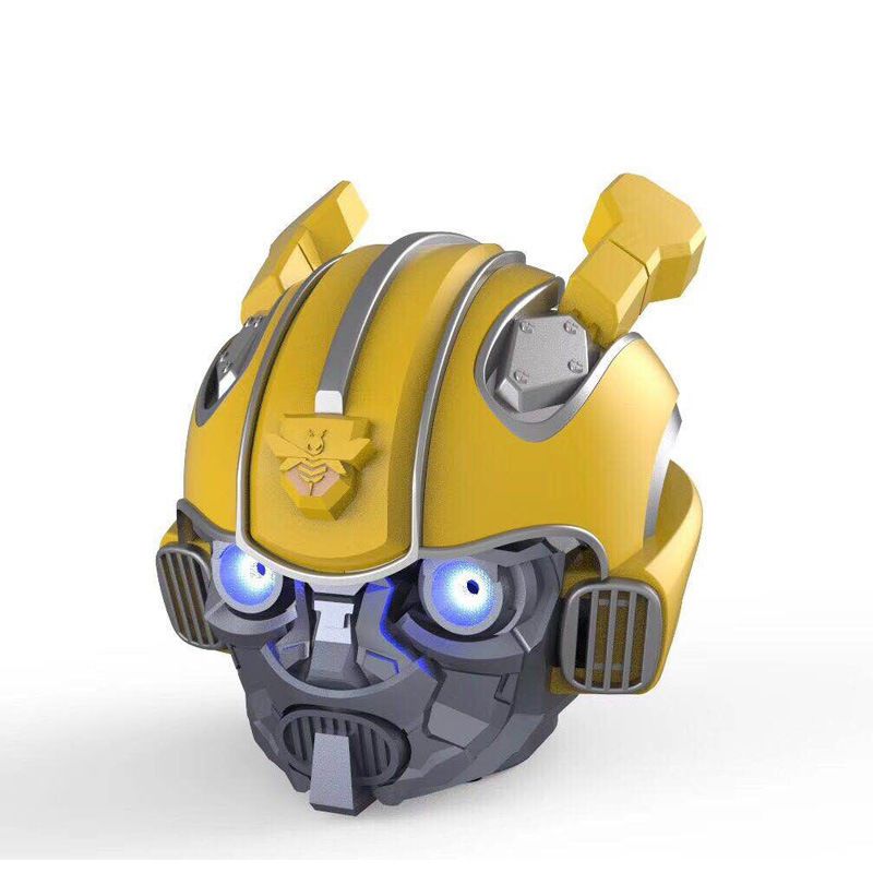 Bumblebee wireless Bluetooth speaker creative cartoon Transformers card insertion outdoor sound subwoofer gift_voghion.com
