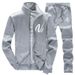 Vêtements pour hommes Qiancheng Youpin nouveau costume de sport hommes printemps et automne sweat hommes veste style version ensemble 2 pièces_voghion.com
