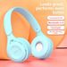 Intelligente Geräuschunterdrückung, heiß begehrtes Macaron-Headset mit Bluetooth, Cartoon-Motiv, ideal für Kinder, Schüler und Handys (Y08) – das perfekte Geschenk!_voghion.com