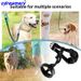 Reflective Dog Muzzle Reflective Adjustable Pet Muzzles Portable Dog Muzzles Black Dog Muzzles For Prevent Biting Chewing_voghion.com