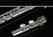 16 Open And Closed Hole C-key Nickel Plated Flute Instrument, Western Wind Beginner's Exam, General E-key Music_voghion.com