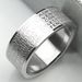 Stainless Men's Personalized Jewelry Engraved Cross Letter Ring Titanium Steel Accessories_voghion.com
