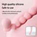 Vibratore anale con perline in silicone, giocattoli sessuali femminili, punto G vibrante a 10 frequenze, orgasmo_voghion.com