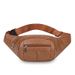 PU Leather Men's Chest Simple Casual Durable Business Cashier Portable Commuting Single Shoulder Crossbody Sports Waist_voghion.com