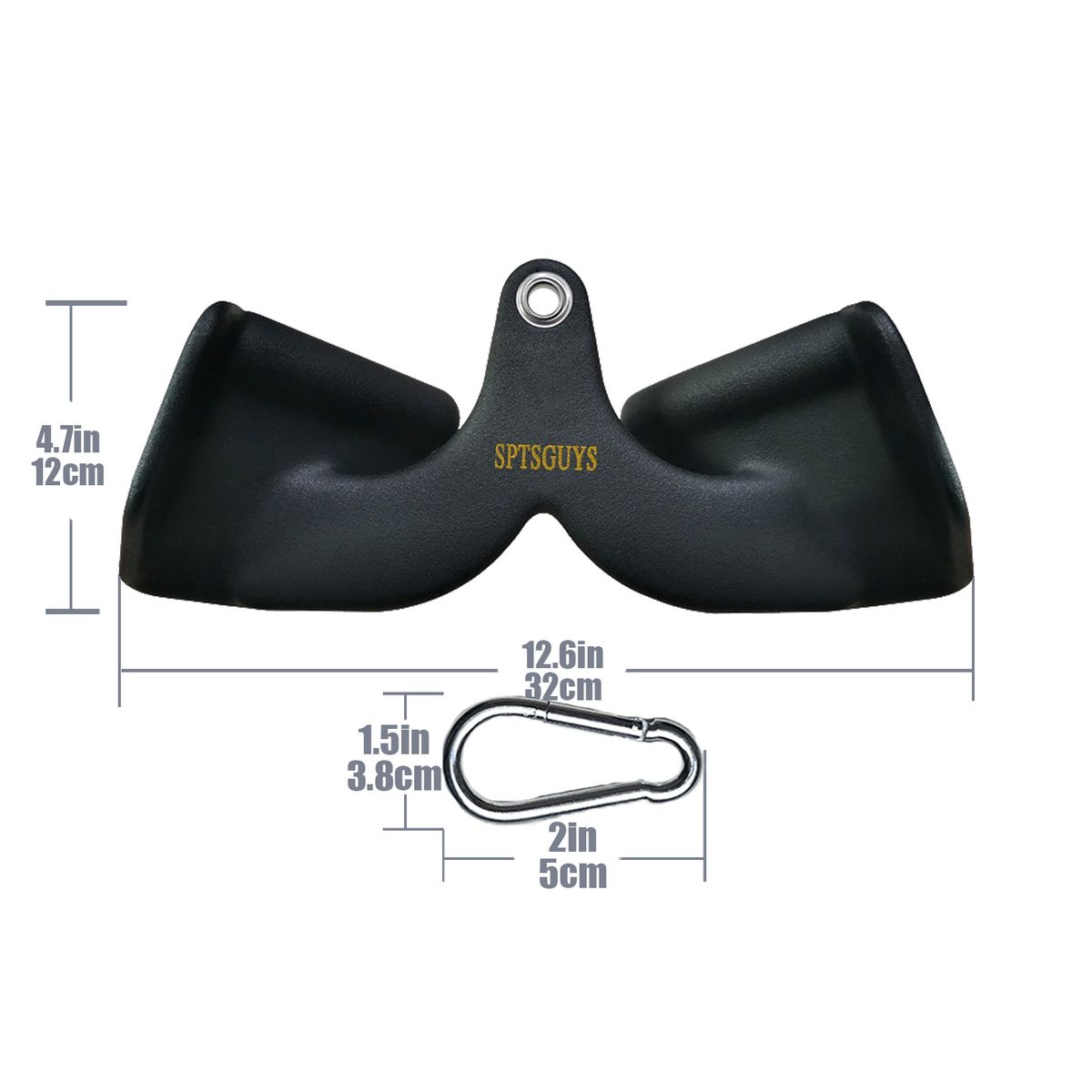 Home Gym Fitness Lat Pull Down Bar LAT Pulldown Attachments for Cable Pulley System Machine Back Tricep Bar Strength Training_voghion.com