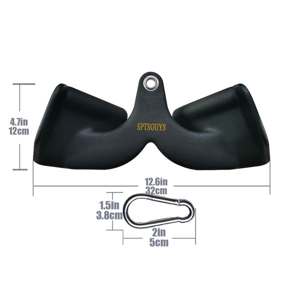 Home Gym Fitness Lat Pull Down Bar LAT Pulldown Attachments for Cable Pulley System Machine Back Tricep Bar Strength Training_voghion.com