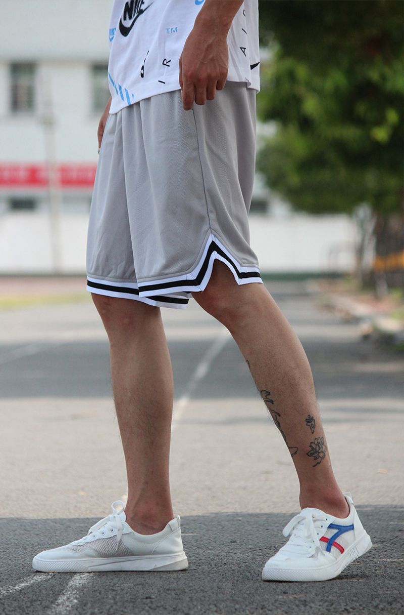 [AirFlex] Short d'entraînement pour homme - Short de basket-ball en maille respirante | Pantalon de course ample_voghion.com