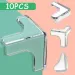 10PCS Clear Anti-collision Coffee Table Furniture Corner Protectors Soft Corner Sheathing Living Room Decor_voghion.com