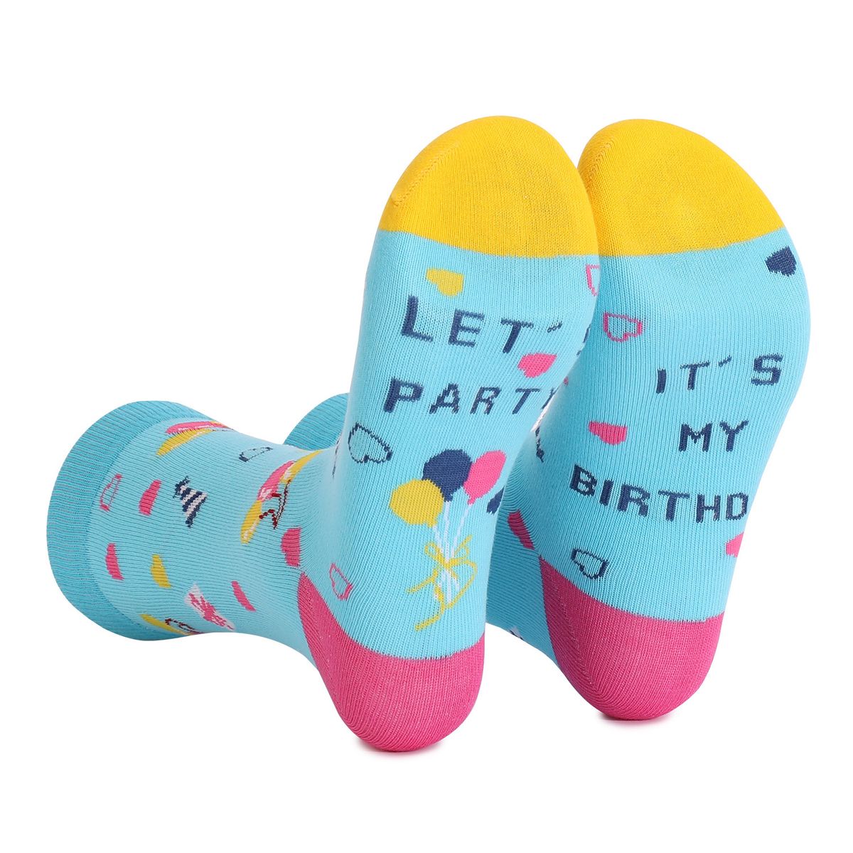 Calzini regalo di compleanno taglie forti Calzini tubolari spessi in cotone pettinato autunno inverno Calzini natalizi_voghion.com