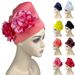 Women's Hijab hat exaggerated hat air layer side large flower hat Muslim hat Baotou hat_voghion.com