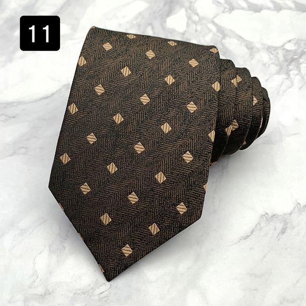 Kravat erkek desenli resmi kıyafet, iş ve eğlence trendi moda aksesuarları seçimi_voghion.com