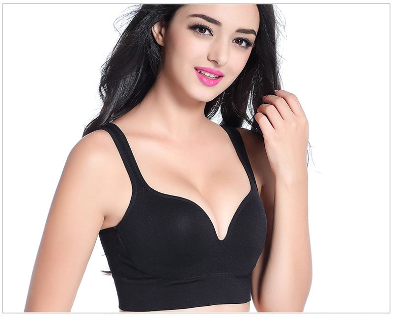 Abbigliamento da donna yoga con pettorale push-up yoga sonno antiurto corsa gilet di bellezza intimo da donna senza cuciture_voghion.com
