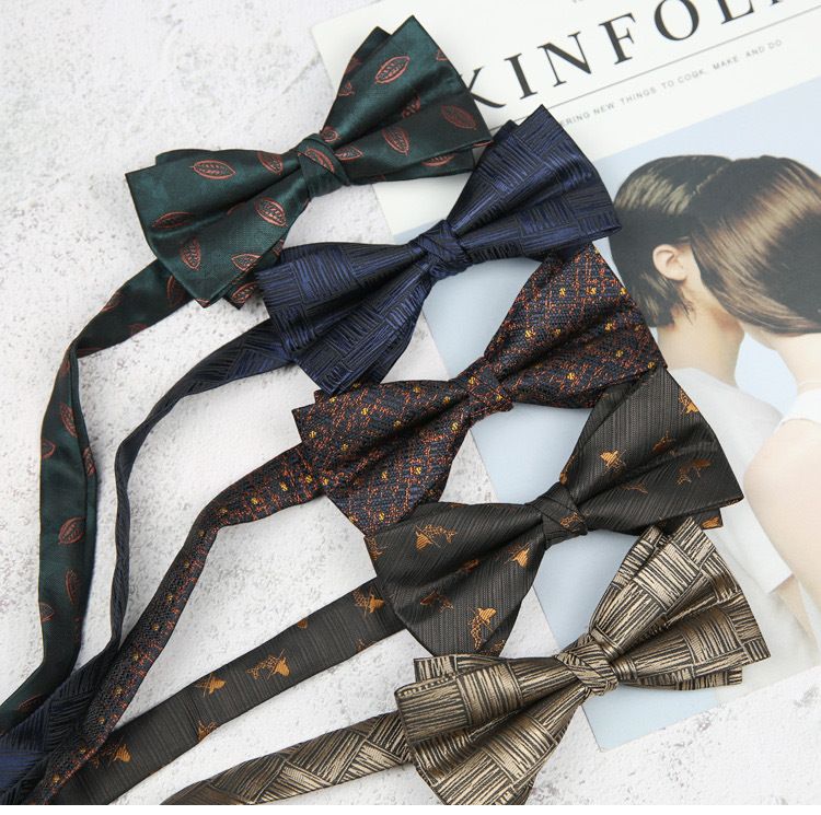 Modische, ausgefallene Krawatte für Männer, 8 cm, formell, geschäftlich, leger, britischer Stil, dunkelgrün, floral, goldfarben, kaffeebraun, gestreift, koreanisch_voghion.com