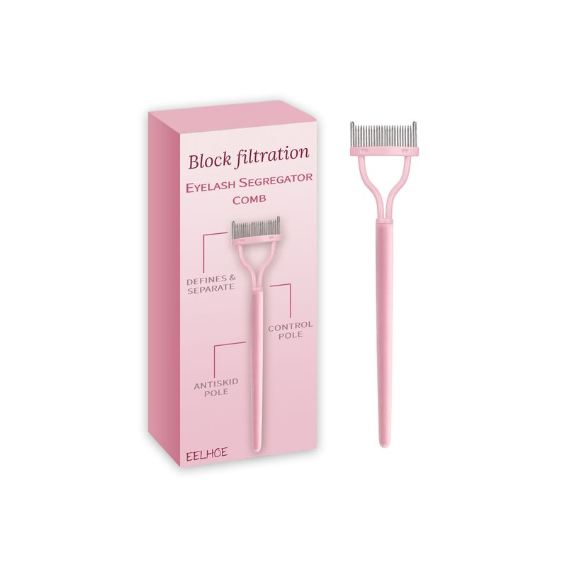 EELHOE eyelash filter separator comb separates eyelash clumping, sticking and curling eyelashes multifunctional eyelash brush_voghion.com
