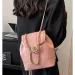 High-Quality Texture Small For Women Versatile New Chain Crossbody Backpack Bucket Bag_voghion.com