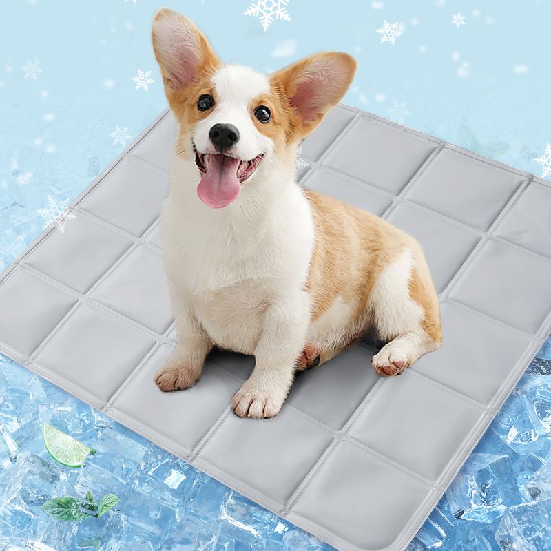 Nido de verano para gatos, colchoneta refrescante para mascotas con gel suave para perros_voghion.com