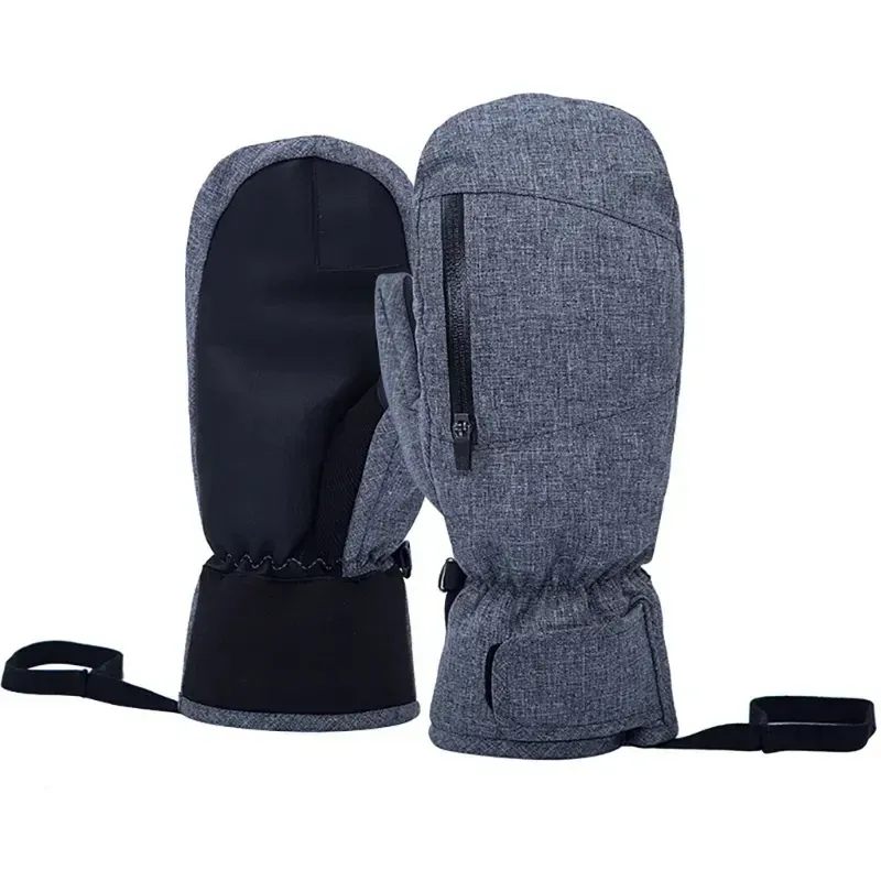 Winter Skiing Gloves Waterproof Snowboarding Touch Screen Thermal Thick Snow Gloves Men Women Snowmobile Warm Mittens_voghion.com
