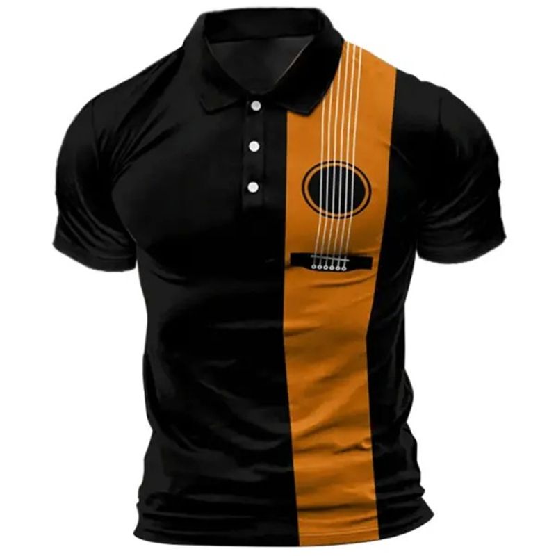 T-shirt da strada casual a manica corta da uomo e da donna con stampa completa 3D_voghion.com