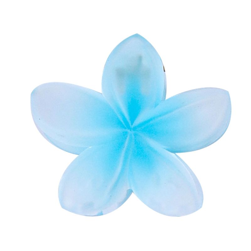 Cute Matte Color Gradient 4-Piece Bauhinia Small Half-Up Claw Clips - Sweet Princess Hair Accessories_voghion.com