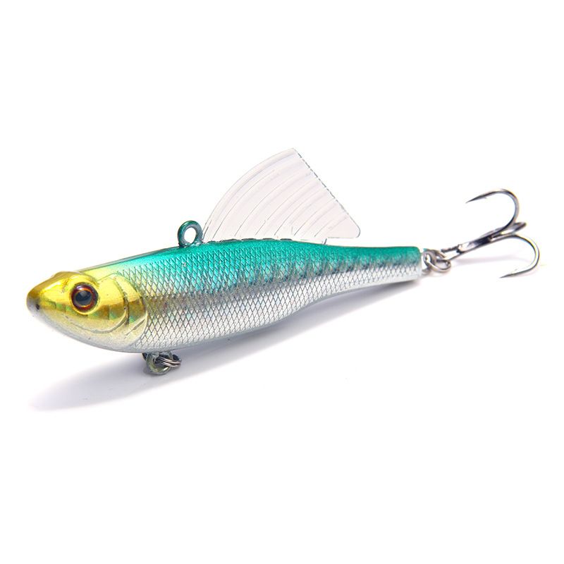Vib Lure Bait kõva sööt uppuv pliiats 6,5 cm/17,2 g tiibadega kala simulatsiooniga sööt peibutuspüügivahendid_voghion.com