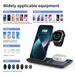 Three-in-one Wireless Charger Desktop Folding Mobile Phone Holder Wireless Charger_voghion.com