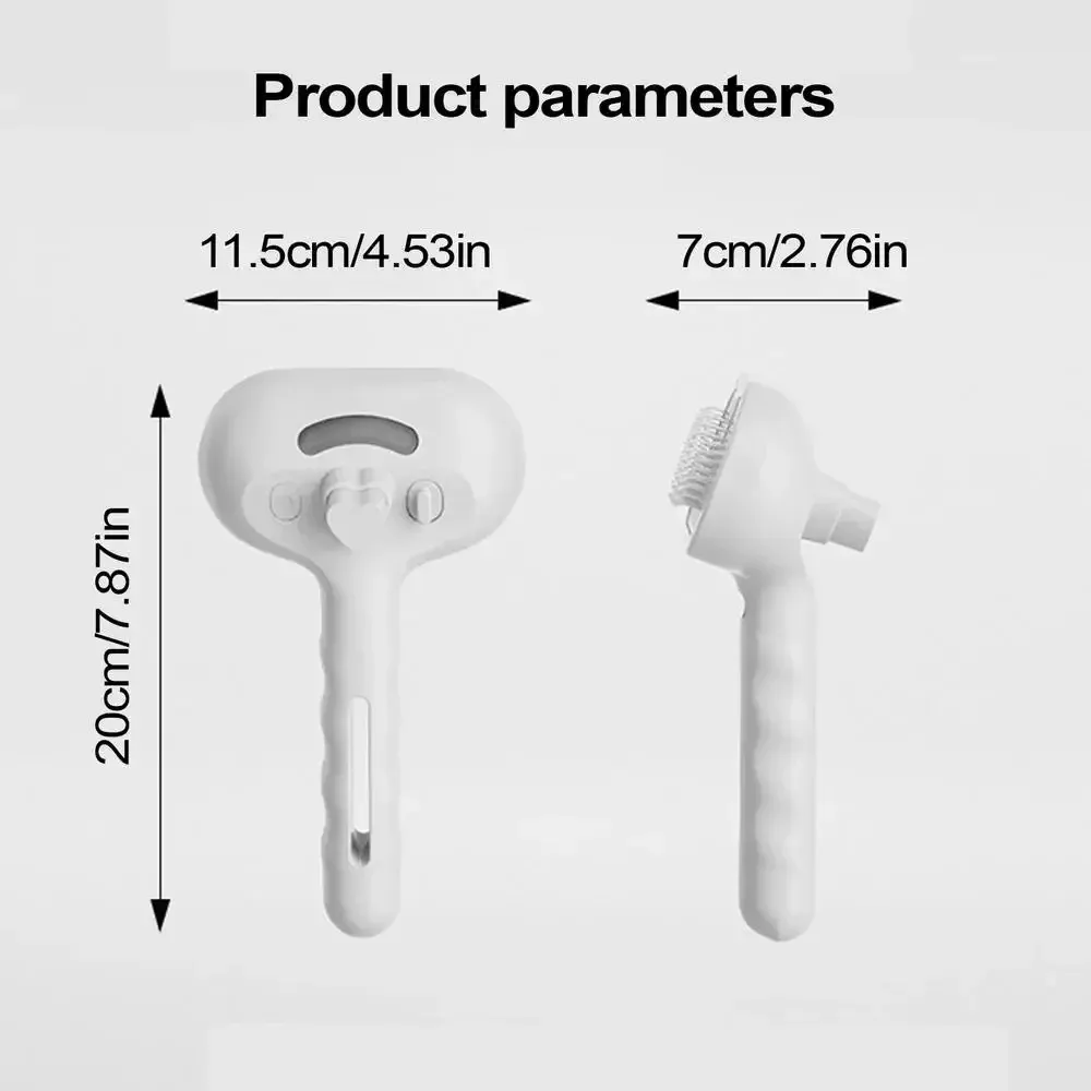 Spray Pet Haar Kamm Pet Haar Entferner Reinigung Pinsel Katzen Pflege Hund Zubehör Werkzeuge Dematting Wasser Nebel Luftbefeuchter Kamm_voghion.com