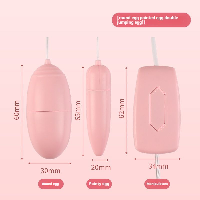 Xunle Fun Double Jumping Egg Female Masturbation Equipment Novice Not Supporting Private Remote Control 18 Variable_voghion.com