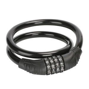 1 stuk 60 cm zware combinatie fiets stalen fiets beveiligingskabel ketting fietsslot hangslot combinatie nummer 4 cijferig P_voghion.com
