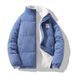 Herrenbekleidung Winter Verdickte Baumwolljacke Herren Doppelseitige Freizeitjacke Plus Samt Cord Herren Baumwollmantel Herren Lammfell Trend_voghion.com