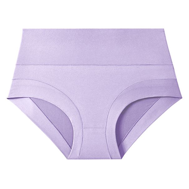 Women's Intimates Pure Cotton High Waist Abdomen And Hip Lifting Plus Fat Super Large Size Boxer Briefs_voghion.com