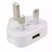 UK 3 Pin Dual USB Stecker Adapter Netz Wand Ladegerät 1/2/3-Port Für Handys Tablet_voghion.com