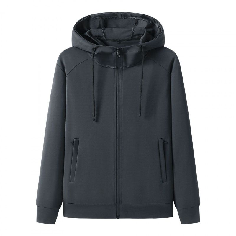 Frühlings- und Herbst-Kapuzenpullover-Zweiteiler für Herren, lockeres, lässiges Sport-Set, vielseitig und bequem für Männer mittleren Alters und junge Menschen_voghion.com